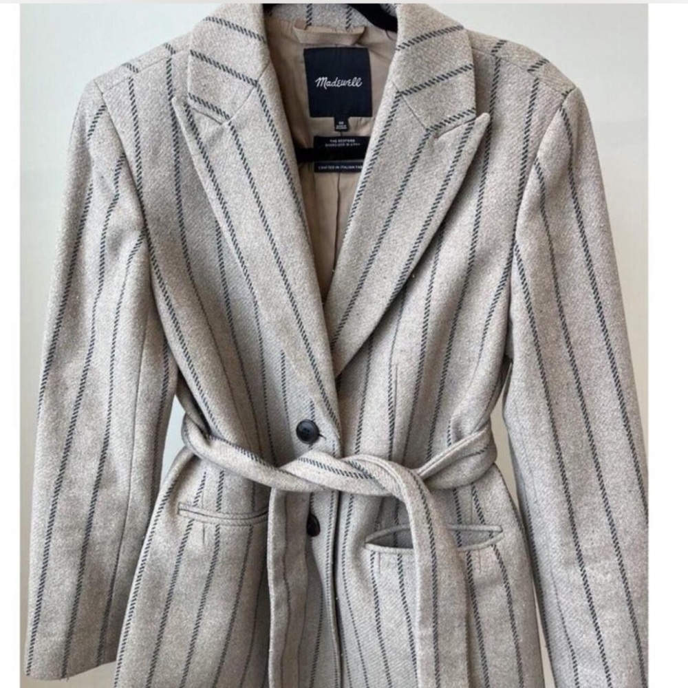 Madewell Bedford Oversized Blazer Wool
